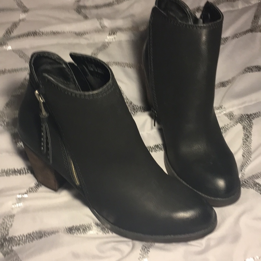 Black booties